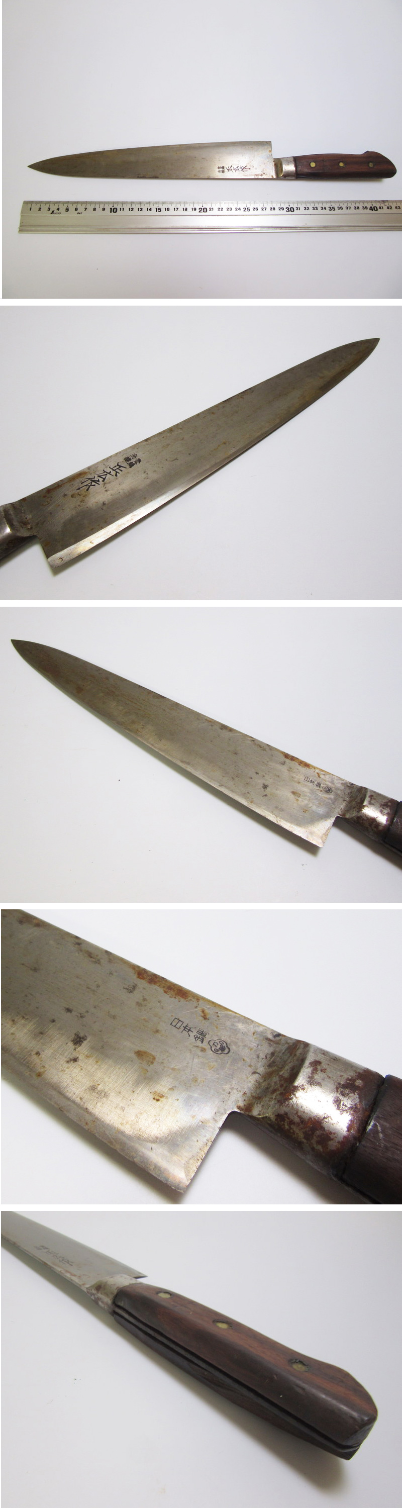 源光友 安来本焼 牛刀 300mm 2本セット 未使用品 源光友 安来本焼 牛刀 300mm 2本セット 未使用品 - メルカリ